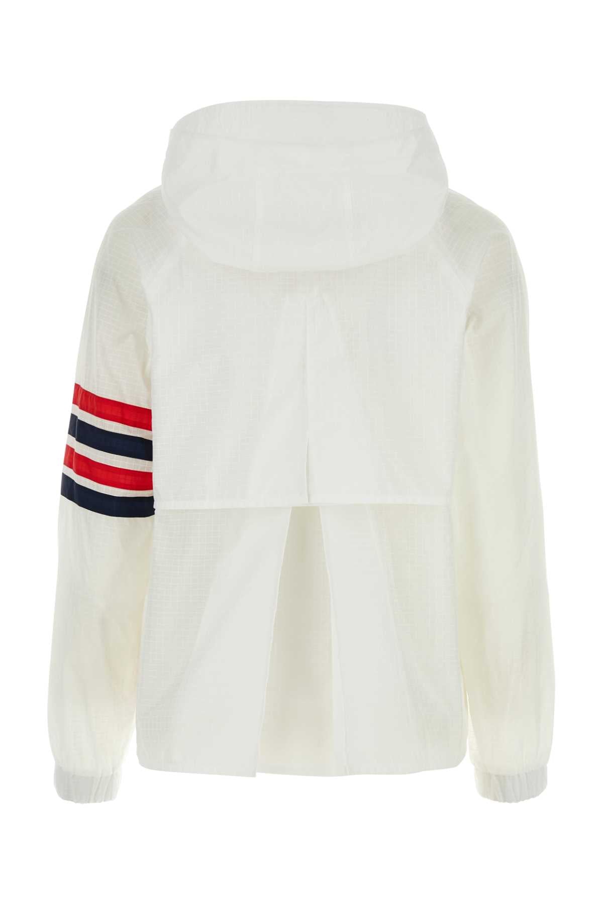 THOM BROWNE Lightweight Mini Windbreaker for Women