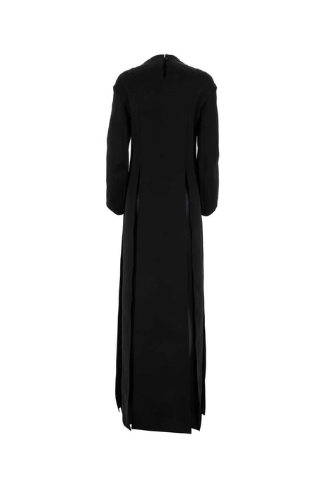 KHAITE Elegant Long Dress in Black