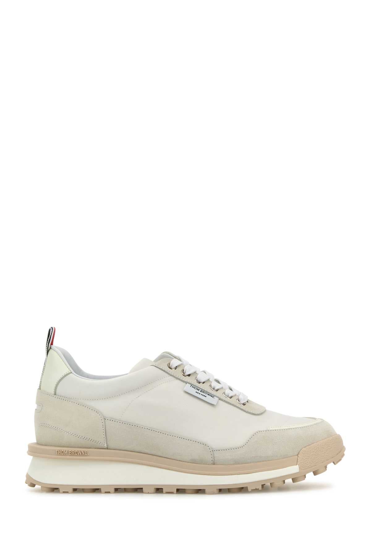 THOM BROWNE Lace-Up Canvas Sneakers for Men