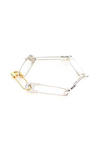 AMBUSH Two-tone Link Bracelet - 18 cm Circumference