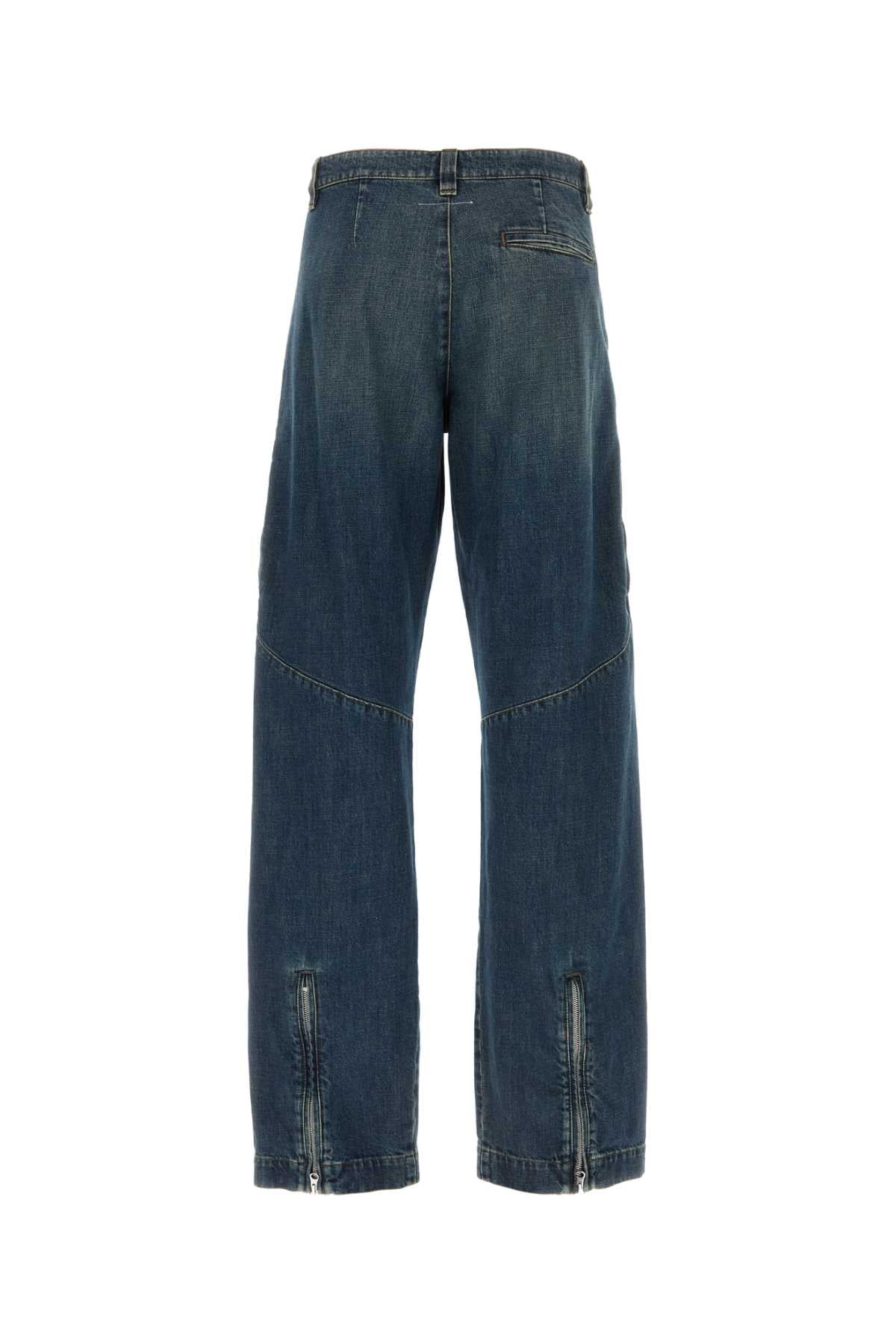 MM6 MAISON MARGIELA Wide-Leg Denim Jeans for Men - 24S Season