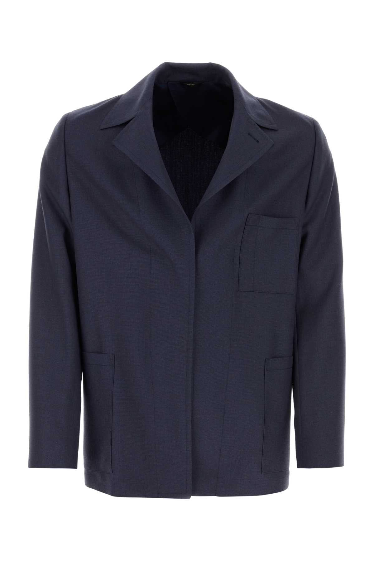 FENDI Stylish Wool Blazer for Men - Perfect for 2024