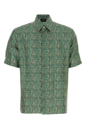 FENDI Printed Silk Shirt for Men - Perfect for 2024