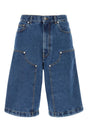 PALM ANGELS Denim Bermuda Shorts for Men