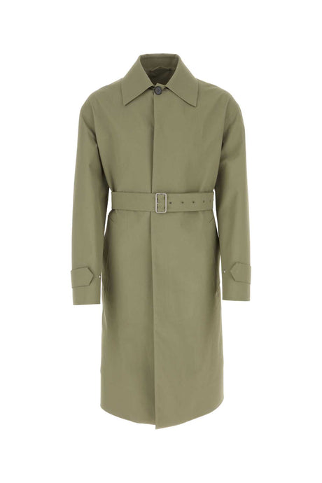 JIL SANDER Classic Cotton Trench Jacket for Men