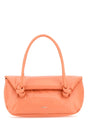 JIL SANDER Mini Peach Pink Leather Knot Handle Handbag