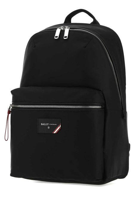 BALLY Men's Black Ferey Mini Nylon Backpack - 28cm x 36cm x 15cm