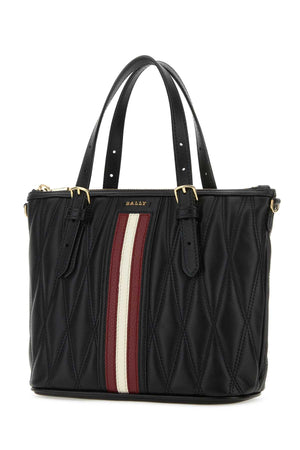 BALLY Mini Black Nappa Leather Crossbody Handbag