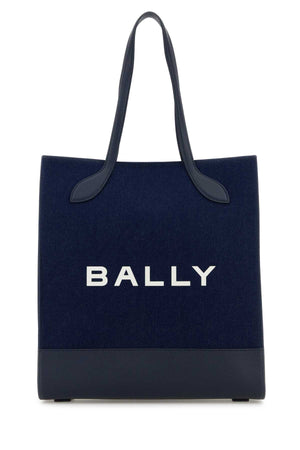 BALLY Denim Keep On Shopping Handbag - 34x39x10 cm