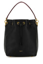 BALLY Elegant Leather Code Bucket Handbag - 19 cm x 26 cm