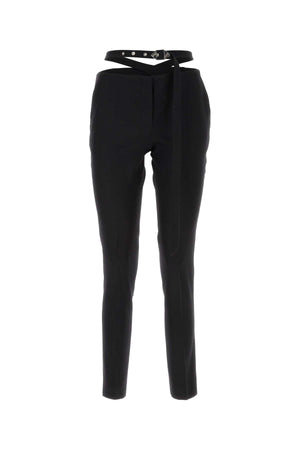 THE ATTICO Chic Black T-Shirt Pants for Women