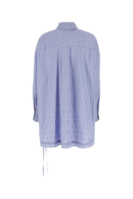 THE ATTICO Embroidered Oversized Cotton Shirt for Women