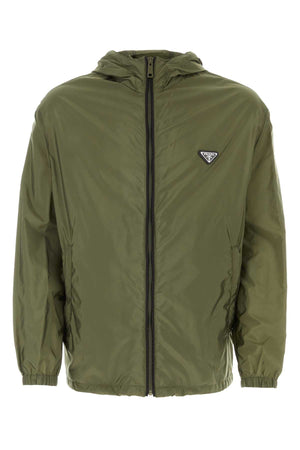 PRADA Eco-Friendly Re-Nylon Windbreaker Jacket for Men