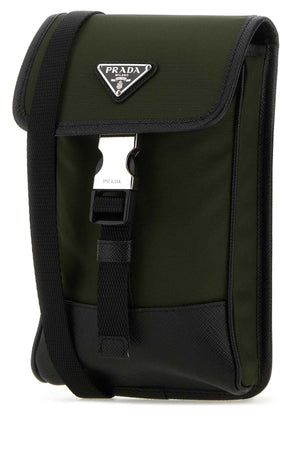 PRADA Mini Re-Nylon Phone Case with Adjustable Strap