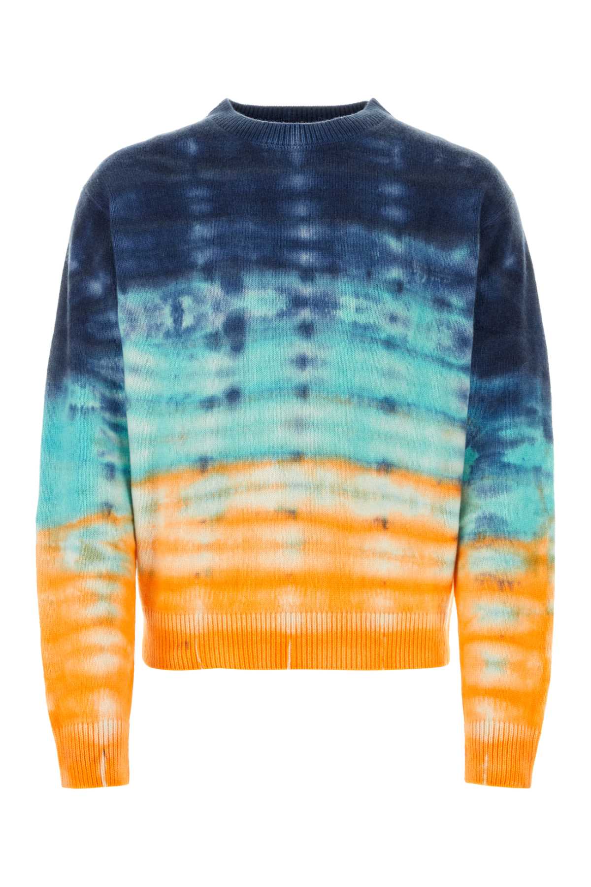 THE ELDER STATESMAN Multicolor Cashmere Sweater for Men - Cozy and Stylish