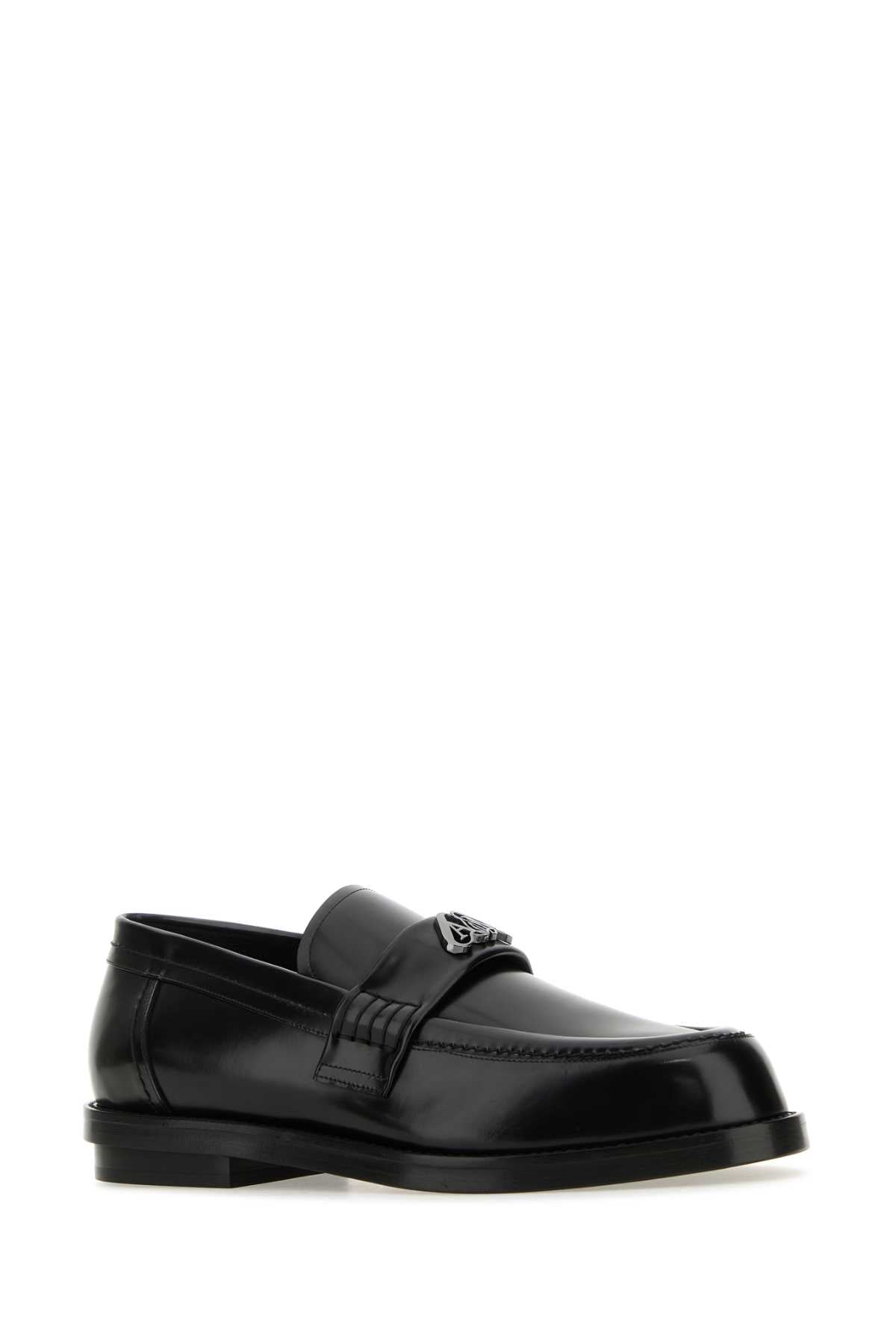 ALEXANDER MCQUEEN Classic Leather Loafers for Men