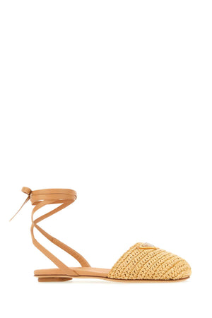 PRADA Elegant Raffia Sandals for Women