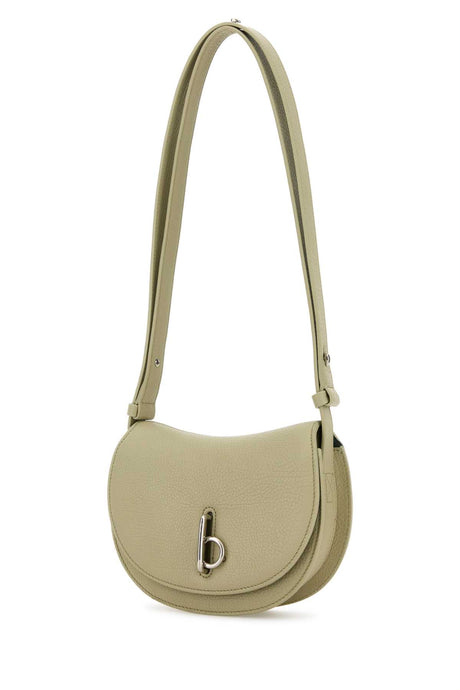 BURBERRY Mini Leather Hunter Shoulder Handbag