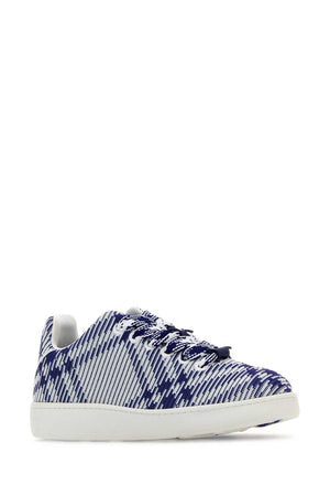 BURBERRY Embroidered Fabric Box Sneakers for Men