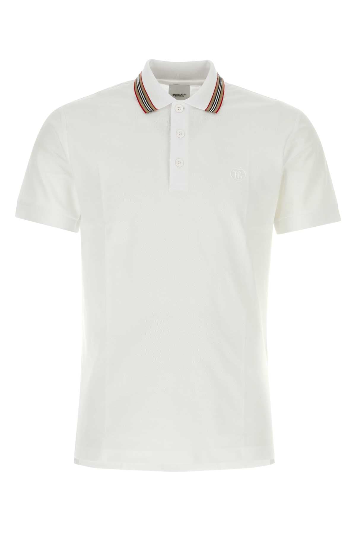 BURBERRY Classic Cotton Polo Shirt for Men