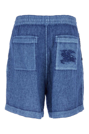 BURBERRY Linen Bermuda Shorts for Men - Perfect for Summer Style