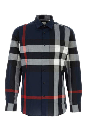 BURBERRY Embroidered Poplin Shirt for Men - 24W Collection