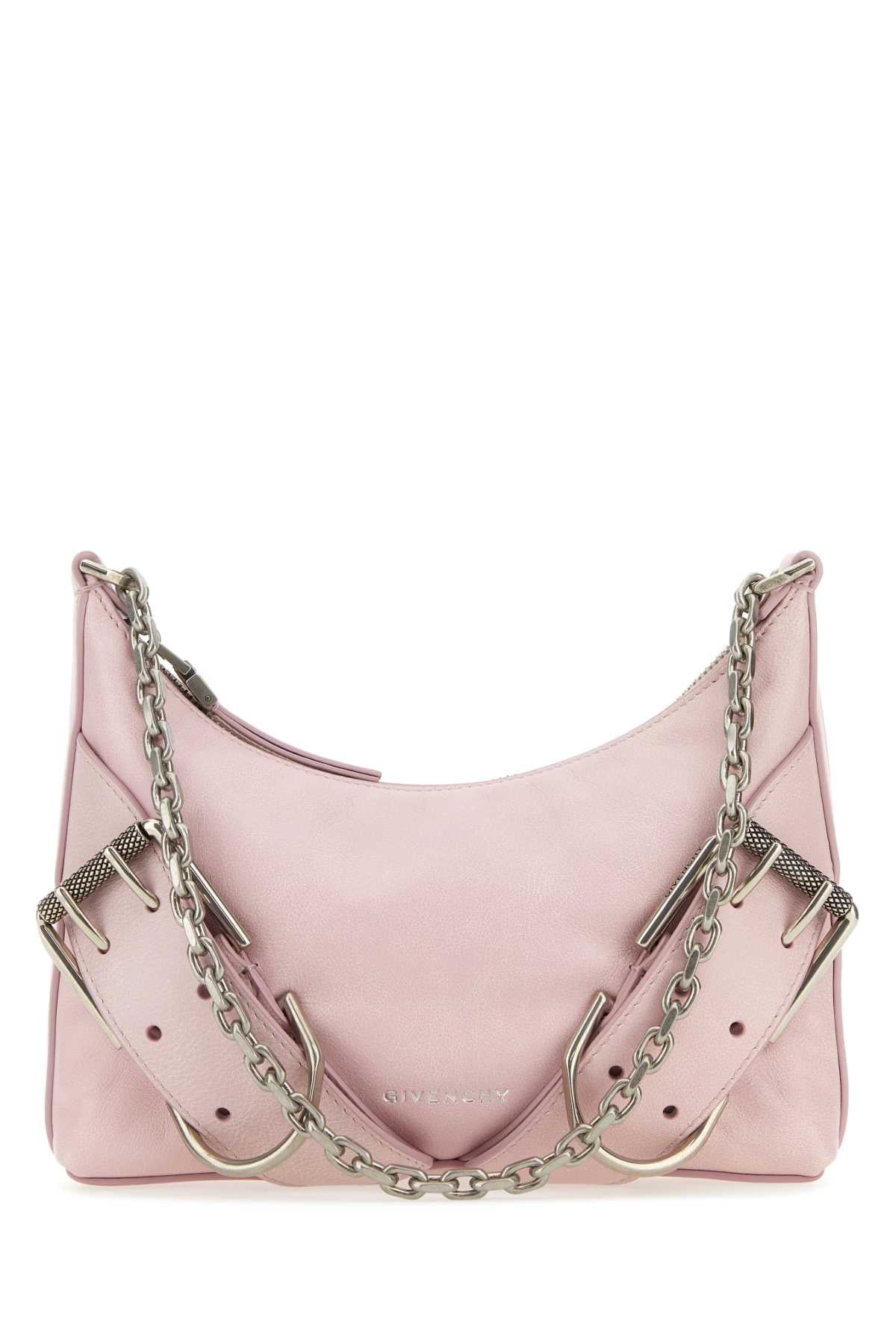 GIVENCHY Pastel Pink Leather Mini Boyfriend Party Shoulder Handbag