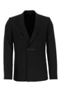 GIVENCHY Classic Black Wool Blazer for Men