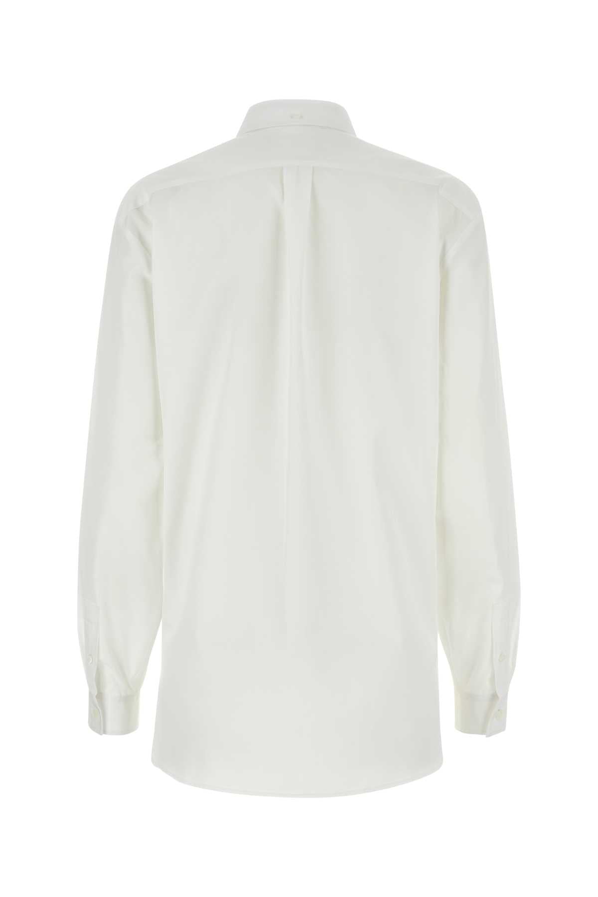 GIVENCHY Classic Women's White Poplin Shirt