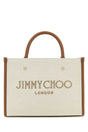 JIMMY CHOO Avenue Canvas Shopping Handbag – 27.5 cm x 22 cm