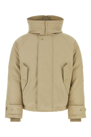 SALVATORE FERRAGAMO Beige Padded Jacket for Men - Size S