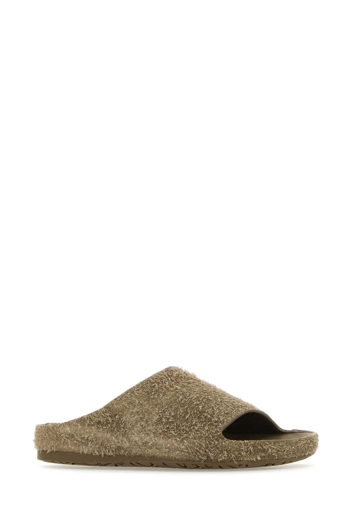 LOEWE Lago Suede Slippers for Men