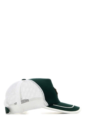 DOLCE & GABBANA Two-tone Cotton and Mesh Baseball Cap