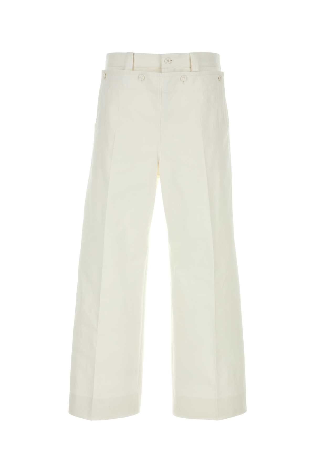 DOLCE & GABBANA Men's Stretch Denim Jeans - White - Size Available