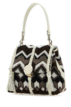 CHLOE Mini Embroidered Wool Handbag