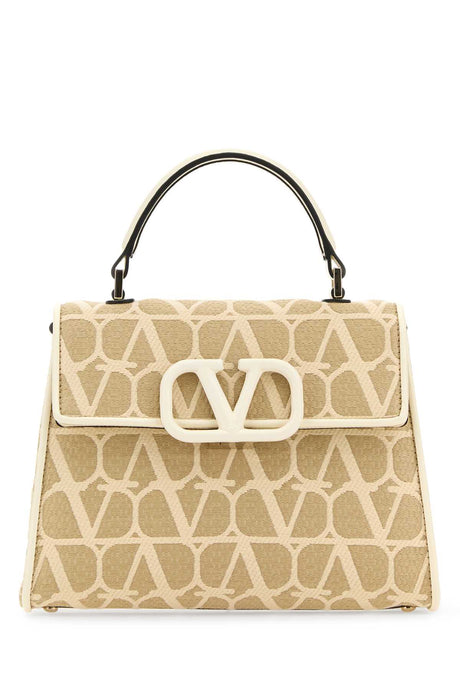 VALENTINO GARAVANI Mini Toile Iconographe VLogo Handbag