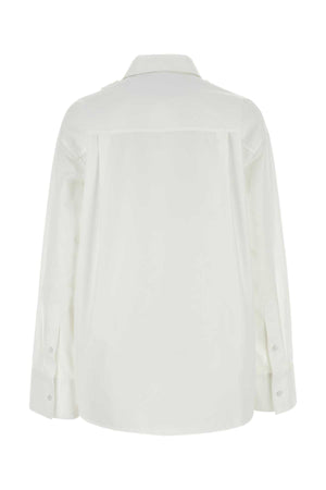 VALENTINO GARAVANI Classic White Poplin Shirt for Women