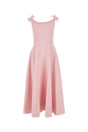 VALENTINO GARAVANI Elegant Pink Wool Blend Mini Dress