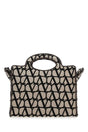 VALENTINO GARAVANI Iconic Print Mini Shopping Handbag - Stylish and Functional