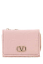 VALENTINO GARAVANI Pastel Pink Mini Leather Wallet