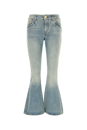 BALMAIN Stylish Women's Denim Jeans - 24S Season