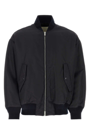 EMPORIO ARMANI Men's Black Nylon Padded Bomber Jacket