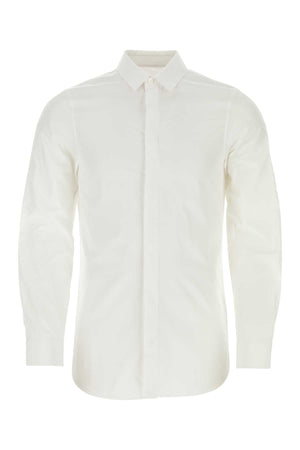 JIL SANDER Classic White Poplin Shirt for Men