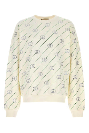 GUCCI Embellished Cotton Sweatshirt for Men