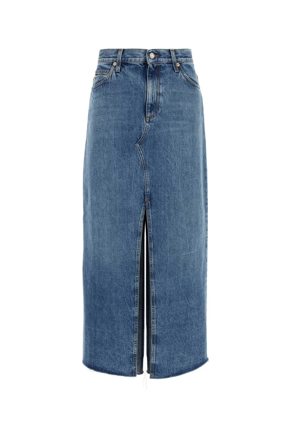 GUCCI Chic Denim Mini Skirt for Women