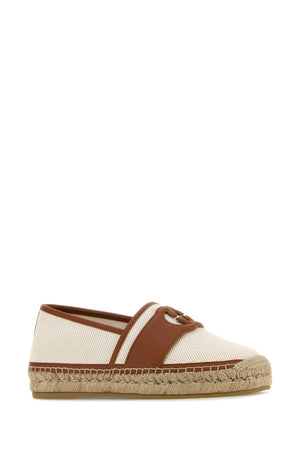 GUCCI Ivory Canvas Espadrilles for Men - Stylish Footwear