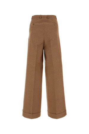 GUCCI Embroidered Polyester Blend Pants for Women