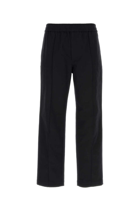 VALENTINO GARAVANI Midnight Blue Stretch Cotton Pants