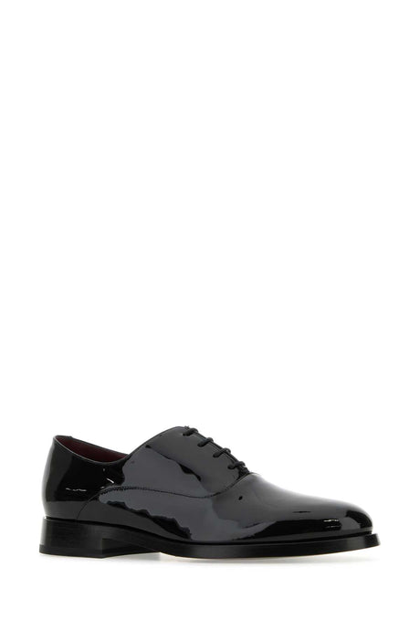 VALENTINO GARAVANI Elegant Black Leather Lace-Up Shoes for Men