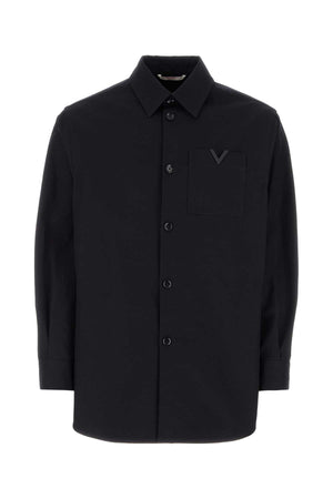 VALENTINO GARAVANI Stylish Men's Navy Shirt